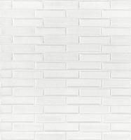 Стеновая самоклеящаяся ПВХ панель листовая Lako Decor LKD-06-05-01 (Белый) фото